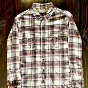 Saint Laurent Paris 2017 Western Snap Flannel Shirt